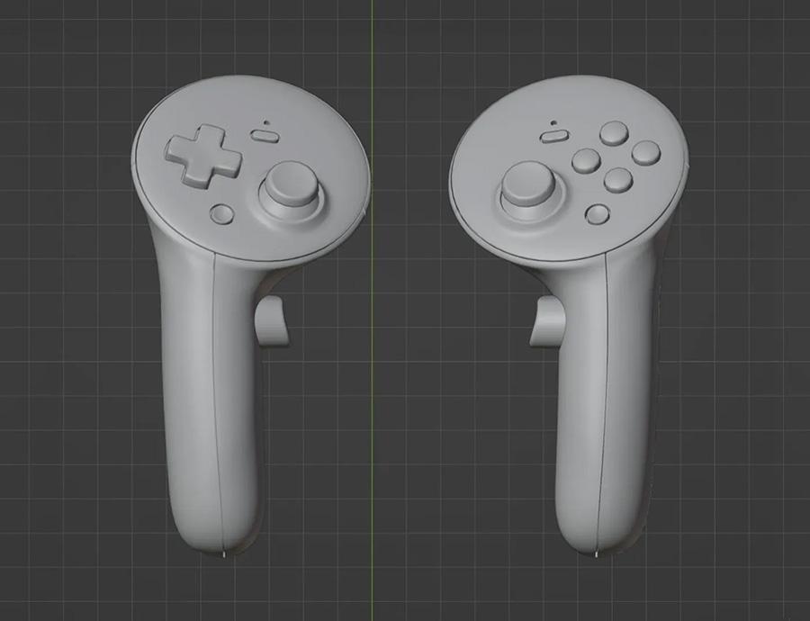 Leaked Valve Deckard Controller Renders