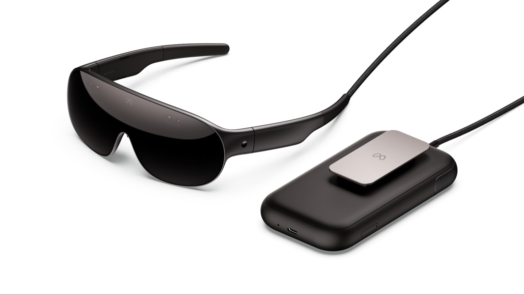 Meta VR Glasses and Puck