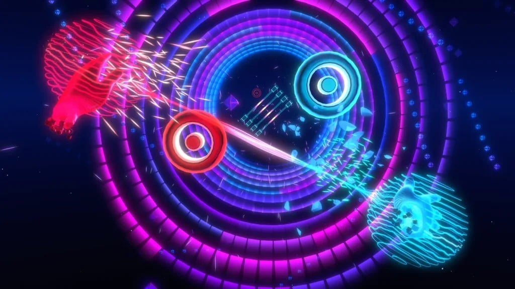 Beat Saber Flux mode gameplay